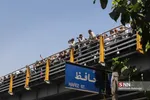 مراسم تشییع پیکر مطهر ۱۵۰ شهید دفاع مقدس در تهران