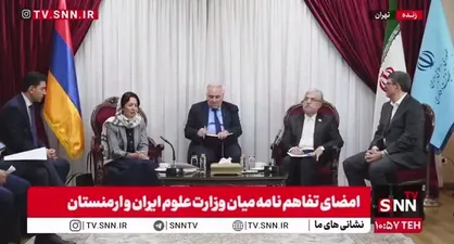 پیشنهاد وزیر علوم ارمنستان برای ارزش&zwnj;گذاری متقابل مدارک تحصیلی با ایران+ فیلم