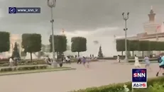 طوفان شدید در پایتخت روسیه