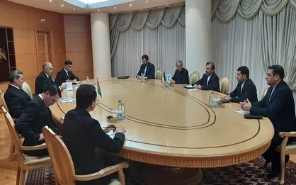 دیدار معاون امیرعبداللهیان با وزیر خارجه ترکمنستان