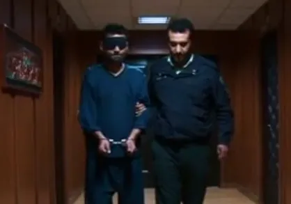 فیلم/ لحظه دستگیری قاتل شهید فولادوند پس از ۱۴ سال