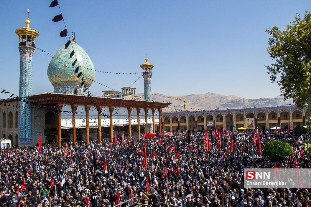 تشییع و خاکسپاری «شهید عبدالله اسکندری» در شیراز