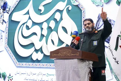 سردار معروفی: بسیج جان می&zwnj;دهد، اما ناموس خود را حفظ می&zwnj;کند/ شعار &laquo;زن زندگی آزادی&raquo; را از ما دزدیدند + فیلم