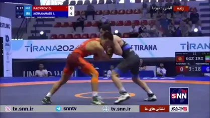 محمدی با امتیاز بالا حریف قرقیزستانی را شکست داد