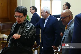 دیدار ظریف با معاون آسیای وزات خارجه ونزوئلا 