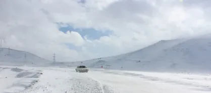 محور اسالم به خلخال ۴۰ سانتی&zwnj;متر برف بارید/ پونل به خلخال مسدود است