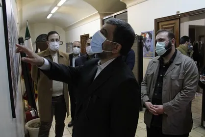 بازدید عزت الله ضرغامی از بنیاد سینمایی فارابی