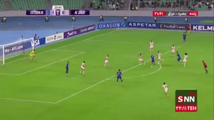 شوت آسانی قدرت لازم برای بازکردن دروازه السد را نداشت / استقلال 1 - 0 السد