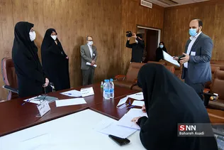 نشست خبری برنامه ریزی و زیرساخت‌های آموزش مجازی دانشگاه الزهرا
