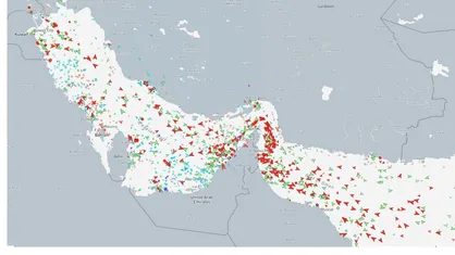 ضربه ایران به مسیر جایگزین آمریکا برای دور زدن تنگه هرمز + عکس