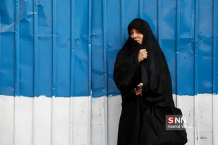 در حاشیه مراسم تشییع پیکر جهادگر دانشجو امیرمحمد اژدری در جماران