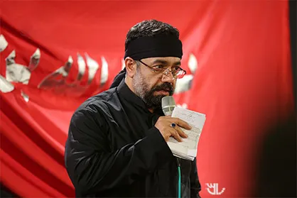 مداحی شب اول محرم حاج محمود کریمی/ &laquo;برام نگاهت نفسه&raquo;  + فیلم