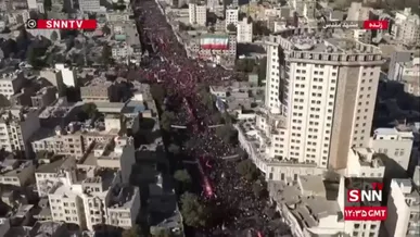 اینجا دوربین هم از ثبت حضور میلیونی مردم در مراسم تشییع رهبر شهید کم می‌آورد