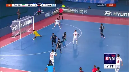 گل هفتم ایران به گواتمالا