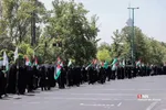 دسته عزاداری در هیئت دانشجویی میثاق با شهدا- دانشگاه امام صادق(ع)