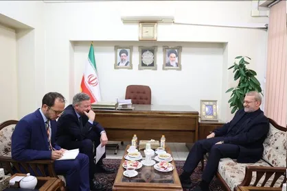 گفت&zwnj;وگوی سفیر آلمان با علی لاریجانی