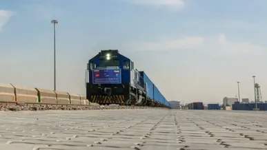 برخورد قطار زاهدان - خاش با واگن باری