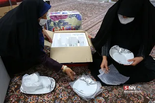 اهدای جهیزیه توسط بسیجیان مسجد چهاده معصوم