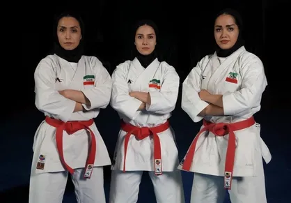 کاراته قهرمانی آسیا | کاتای تیمی بانوان به مدال برنز رسید
