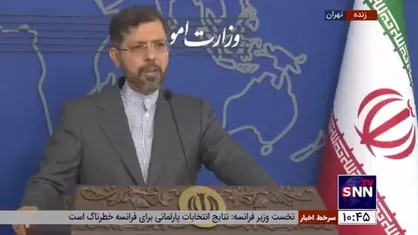 خطیب&zwnj;زاده: طرف آمریکایی باید هر چه زودتر به مسیر امضای توافق برگردد / مذاکرات وین از ریل خود خارج نشده است