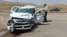 مرگ دختر جوان در تصادف خونین L۹۰ با کامیونت +عکس