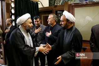 مراسم ختم پدر حجت الاسلام کلانتری معاون فرهنگی دانشجویی دانشگاه آزاد اسلامی