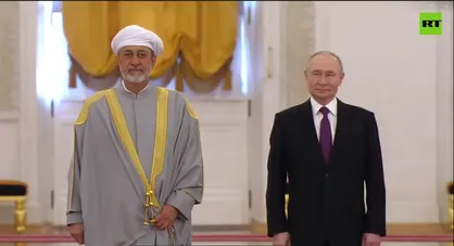 پادشاه عمان: آماده جهشی تازه در روابط اقتصادی با روسیه هستیم!