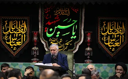 صوت/ مداحی شب عاشورا/ حاج منصور ارضی