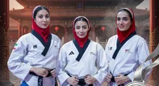 نقره تیم ملی پومسه دختران ایران در قهرمانی جهان