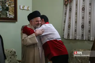 دیدار علی‌اصغر پیوندی با حجت‌الاسلام‌ والمسلمین سید جواد شهرستانی نماینده آیت‌الله سیستانی در ایران