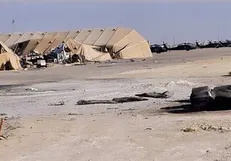 تصاویر سی.ان.ان از ویرانه عین‌الاسد پس از حمله موشکی ایران