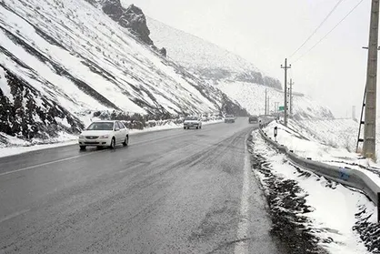 کندوان برفی است/ انسداد محور وازک - بلده
