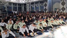 مراسم سوگواری شهید ایران در مصلای بزرگ امام خمینی(ره) کرج برگزار شد+ فیلم