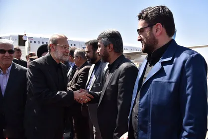 رئیس مجلس شورای اسلامی وارد اقلید شد