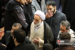 مراسم وداع با پیکر آیت الله هاشمی شاهرودی