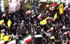 ساحل نشینان بوشهری با آیت الله سید مجتبی حسینی خامنه‌ای مراسم بیعتی باشکوه رقم زدند