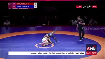ابوطالبی صاحب مدال برنز شد