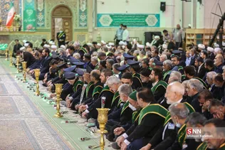 آئین خطبه خوانی خادمان 