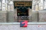 آیین تعویض پرچم حرم مطهر حضرت معصومه(س)