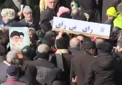 سرکار گذاشتن شبکه سعودی با دوربین مخفی در مراسم ۲۲ بهمن!