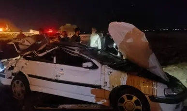 برخورد پژو پارس و ۴۰۵ در محور خورموج به کنگان ۴ مصدوم بر جای گذاشت