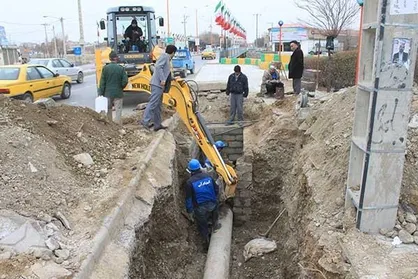 بیش از ۸۷ کیلومتر شبکه آب و فاضلاب در ایلام اصلاح و توسعه یافت