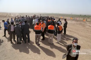 کلنگ احداث کمربندی سردار شهید سلیمانی در قم