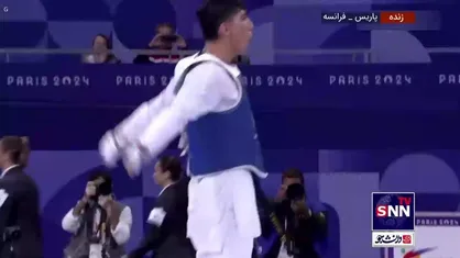 خوشحالی به سبک کریستیانو رونالدو پس از صعود به فینال توسط آرین سلیمی