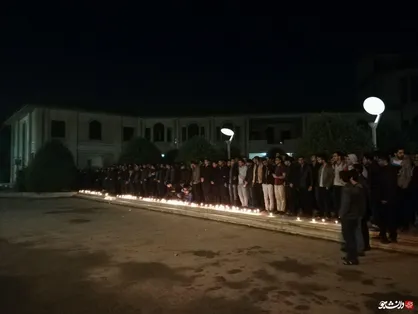 ۱۱ روز از تحصن و تعطیلی کلاس&zwnj;ها در دانشگاه صنعت نفت اهواز گذشت/ برگزاری مراسم نمادین شام غریبان