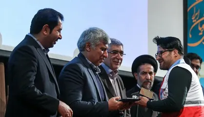 هشتمین&zwnj; آیین اعطای تندیس ملی فداکاری دانشجویان برگزار شد