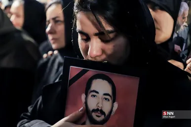 مراسم وداع با پیکر پاک دو شهید حملات آمریکایی - صهیونیستی در گرگان
