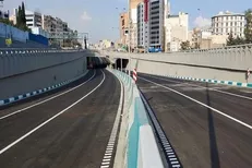 زیرگذر بزرگراه شهید آبشناسان در تهران به بهره‌برداری رسید