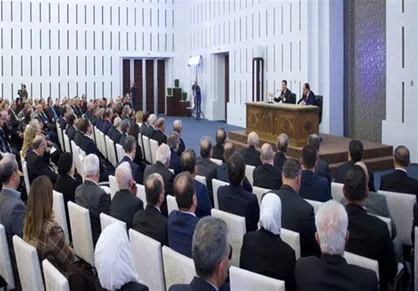 سخنرانی بشار اسد نوید بخش پیروزی و تغییرات بزرگ