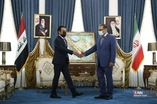 دیدار رئیس پارلمان عراق با علی شمخانی